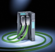 Simatic DP, interface module IM151, 3pin for ET200S, transmiss. rate 100Mbit/s max. of 63 power, electronic or motor starter modules up to W2M connectable, 2x bus interfacing via RJ45, incl. terminating module, Siemens