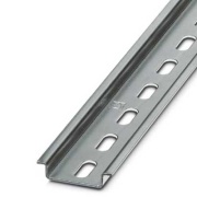 DIN-рейка TS35/F6 35x7.5х1.5, перфоровані, оцинкованої сталі, 2m, Teknomega