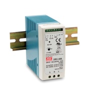 Блок живлення з зарядним пристроєм DRC 100W 90..265VAC/27.6VDC UPS, TS35, Mean Well