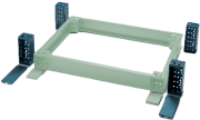 Plinth Corner EUZE, 100H, incl. accessories, 4pce/pck, ETA, ocean blue