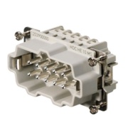 Промисловий роз´єм  HDC HE 10 MS, male, Size 4, 10P 16A 500V, screw, Weidmüller