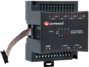 Expansion Module XL I/O, 16DI inc. 1HSC, 3AI, 16TO inc. 1HSO, 24VDC, Unitronics