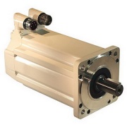 Servo Motor MP, Food Grade, 460V, 5000rpm, 6.55nm, 2kW, MT HR encoder, keyed shaft extension, SpeedTEC DIN connector, right angle, 180° rotatable, 24VDC brake, FMH (type FF), frame 115mm, stack 76.2mm, IP66/67, Allen-Bradley