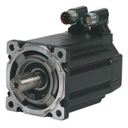Servo Motor MPM, 460V, 1500rpm, resolver, keyed shaft extension, SpeedTEC DIN connector, right angle, 180° rotatable, FMH (type FF), frame 115mm, 2 magnets stacks, IP66, Allen-Bradley