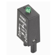 Світлодіодний модуль з безінерційним діодом RIM 2 6/24VDC, 6..24VDC, DRM DRL relays, Weidmüller