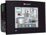 PLC˄HMI Vision570, 5.7-in. TFT LCD display, keypad, I/Os via Snap-in I/O or expansion module, 2 RS232/RS485, Micro SD, I/O expansion port, CANbus, 12/24VDC, Unitronics