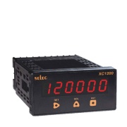Імпульсний / Багатофункціональний лічильник XC1200, Pulse/Frequency, 1x6 LED, Scalable, 2x SP, 1DPDT (2co), 85-270V, 48x96mm, Selec