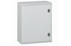 Wall-Mount Enclosure Marina, 400Wx500Hx206D, fiberglass reinforced polyester, UV resistant, IP66 IK10, Legrand, grey