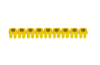 Marker CAB3, 0.5..1.5mm², B, strip 30pcs, Legrand, yellow