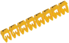 Marker CAB3, 1.5..2.5mm², L, strip 30pcs, Legrand, yellow