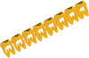 Marker CAB3, 1.5..2.5mm², P, strip 30pcs, Legrand, yellow