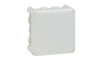Box Plexo, 130Wx130Hx74D 10glands, IP55 IK07, Legrand, grey