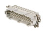 HDC вставка Штифт HE 24 MS, male, Size 4, 24P 16A 500V, screw, Weidmüller