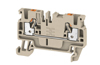 Feed-Through Terminal A2C 2.5, 2.5mm² 24A 800V, Push-In, Weidmüller, beige