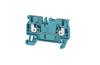 Feed-Through Terminal A2C 2.5 BL, 2.5mm² 24A 800V, Push-In, Weidmüller, blue