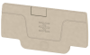 End Plate AEP 2C 1.5, Weidmüller, beige