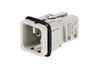 Промисловий роз´єм HDC HD 8 MC, male, Size 1, 8P 10A 50V, crimp, Weidmüller