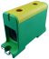 Клемна колодка Al/Cu 35-150mm², жовто-зелений