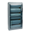 Розподільний щит зовнішньої установки Plexo³, 4x 18M, PE/N 35+35, inc. 18 cable glands, IP65 IK09, Legrand, grey