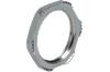Locknut EMC M40x1.5, cutting teeth, 46| 5.3mm, -60..200°C, nickel-plated brass, Agro