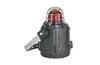 Hazloc Beacon, xenon 5J strobe, -4..131°F, PPS glass filled plastic/glass, ss304 mounting bracket, Vitongasket, ½-in. NPT conduit, 24VDC, IP66˄NEMA4/4X/13, Allen-Bradley, amber