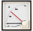Bimetallic Ammeter BA27, 1800A 1500/5A, cl.3, 15min, scale 90°, 72x72mm/ □68x68mm, Lumel