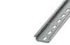 DIN-рейка TS35/F6 35x7.5х1.5, перфоровані, оцинкованої сталі, 2m, Teknomega