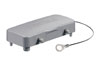 Cover HDC 16B DODQ 4BO, Size 6, cover for lower part of housing, side-locking clamp on lower side, ctandard, IP65, Weidmüller