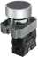 Кнопка D22, 1no 10A 250VAC, IP40, black