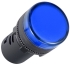 Світлдіод. ламп D22, 24VAC/DC, IP65, blue