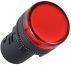 Світлдіод. ламп D22, 24VAC/DC, IP65, red