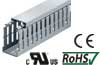 Кабель-канал перфорований HVDRF 80Wx60H, A6/4, 2м, сірий